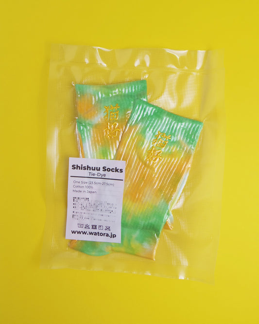 Shishuu Socks|Tie-Dye 猫好