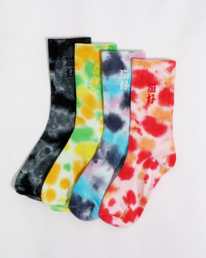 Shishuu Socks｜Tie-Dye 猫好