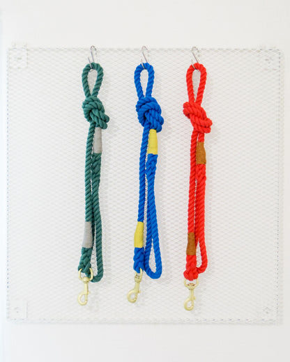 100% Cotton Leash｜Blue