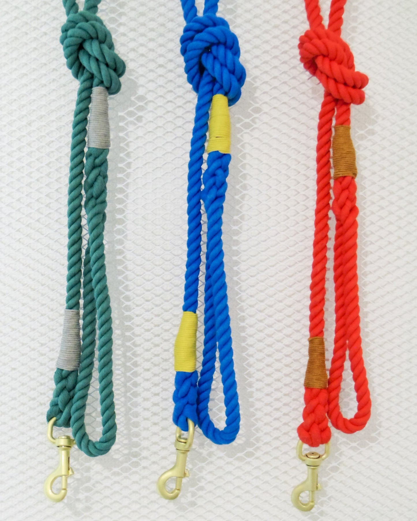 100% Cotton Leash｜Blue