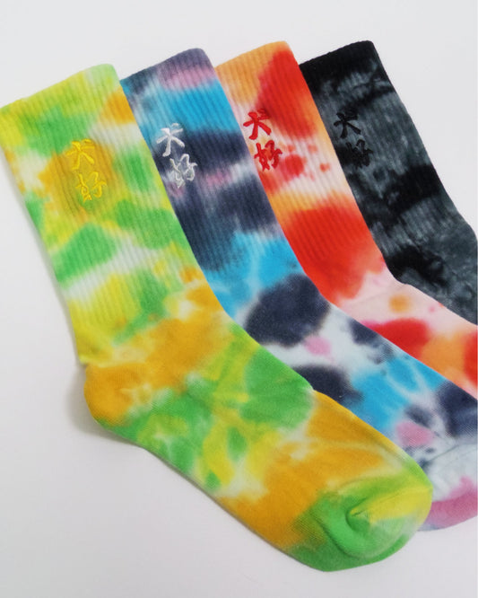 Shishuu Socks｜Tie-Dye 犬好
